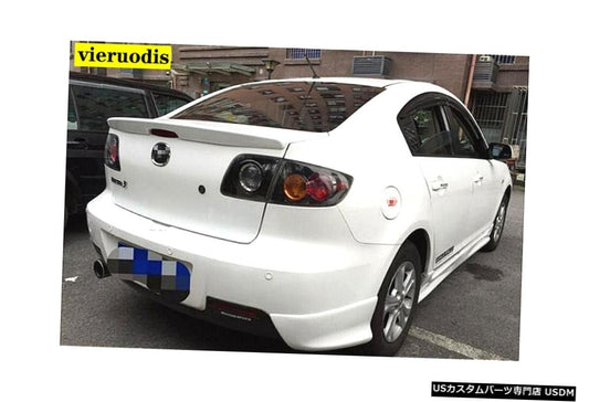 マツダ3 M3 LIP 2006-2008リアスポイラー用プライマーデフレクターファクトリースタイルスポイラー  Primer Deflector Factory Style Spoiler For Mazda 3 M3 LIP 2006-2008 Rear Spoiler