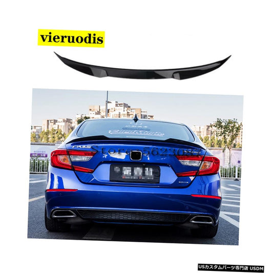 ホンダアコードスポイラー2018-2019アコードスポイラーYRF ABSプラスチック素材車のリアウィングカラーリアスポイラー  For Honda Accord Spoiler 2018-2019 Accord Spoiler YRF ABS plastic Material Car Rear Wing Color Rear Spoiler