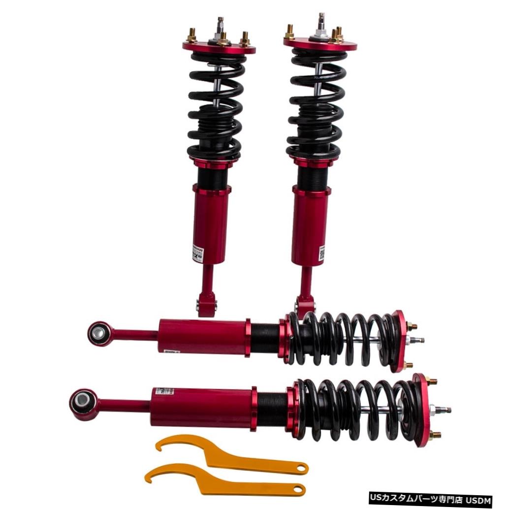 送料無料Coilover Strut Coilovers 24ダンパーショックサスペンションキットレクサス06-13 IS250 IS350 RWD第2世代2006-2012  Free shipping Coilover Strut Coilovers 24 Damper Shocks Suspension Kit For Lexus 06-13 IS250 IS350 RWD 2nd Gen. 2006-2012