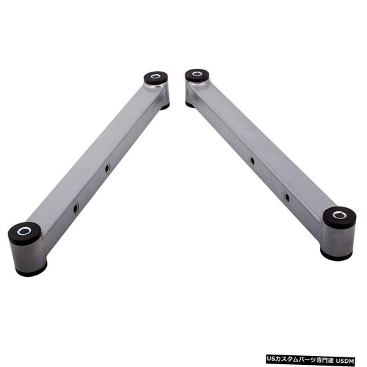 サスペンションリアロアコントロールアーム/ブッシュ付きGMインパラBボディ1971-1976グレー  Suspension Rear Lower Control Arms w/ Bushings For GM Impala B-Body 1971-1976 Grey