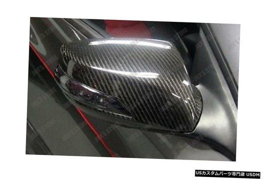 2009-2011 2010ヒュンダイジェネシスクーペ用カーボンファイバーテープオンミラーカバー  Carbon Fiber Tape-on Mirror Covers for 2009-2011 2010 Hyundai Genesis Coupe