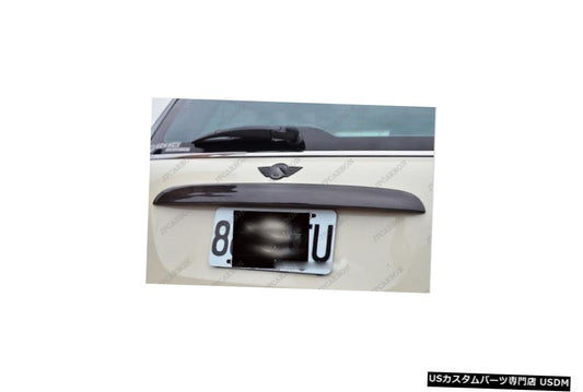 カーボンファイバーリアトランクハッチハンドルデコレーションカバー02-05ミニクーパーS R53  Carbon Fiber Rear Trunk Hatch Handle Decor Cover for 02-05 Mini Cooper S R53