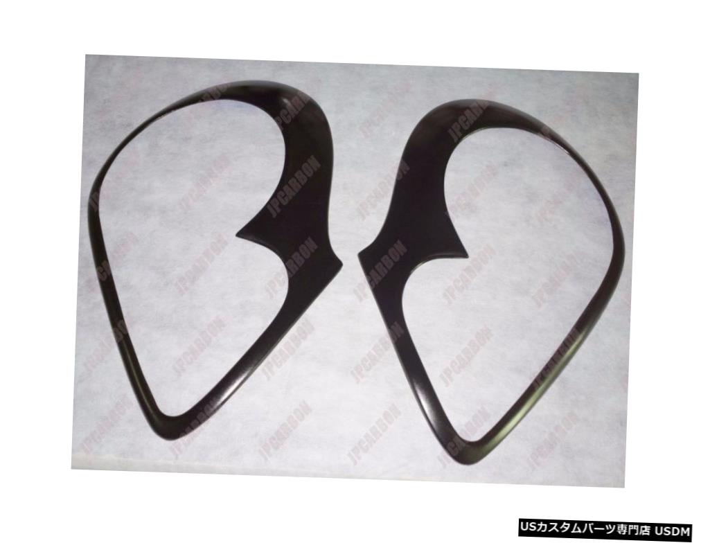 グラスファイバーヘッドライト眉毛まぶた2004-2006ポルシェカイエン955 2005 L＆R  Fiberglass Headlight Eyebrows Eyelids for 2004-2006 Porsche Cayenne 955 2005 L&R