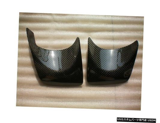 2008-2014年のカーボンファイバー排気シールドカバー13 Mitsubishi Lancer Evo 10 EX  Carbon Fiber Exhaust Shield Covers for 2008-2014 13 Mitsubishi Lancer Evo 10 EX