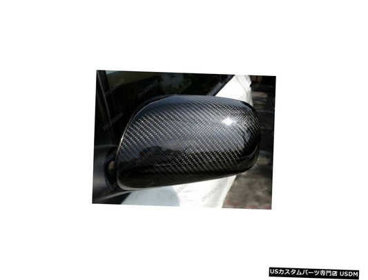 2006-2011 2009 2008 Yaris Vitz Vios Belta用カーボンファイバーテープオンミラーカバー  Carbon Fiber Tape-on Mirror Covers for 2006-2011 2009 2008 Yaris Vitz Vios Belta