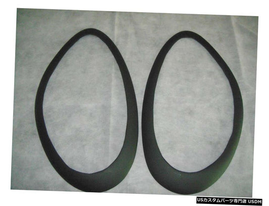 未塗装のヘッドライト眉毛まぶたカバー05-2008ポルシェケイマンSボクスター  Unpainted Headlight Eyebrows Eyelids Covers for 05-2008 Porsche Cayman S Boxter