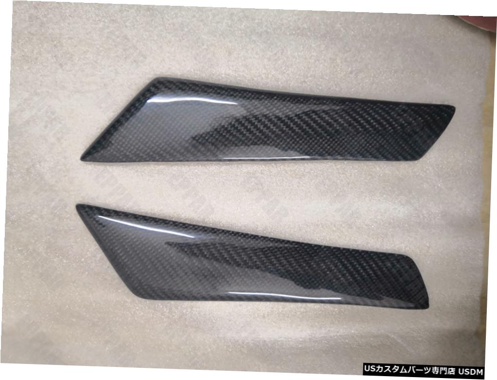 2009ヒュンダイジェネシスクーペのカーボンファイバーインテリアトリムドアハンドルカバー  Carbon Fiber Interior Trim Door Handle Covers for 2009 Hyundai Genesis Coupe