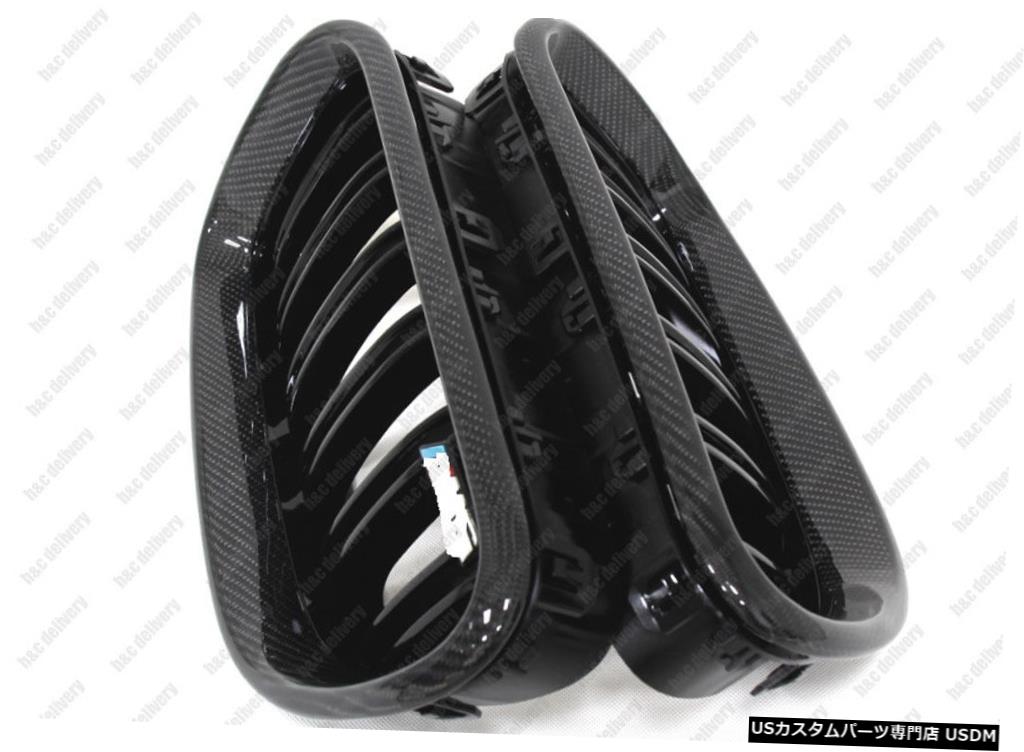 2014-UP BMW X3 / F25 X4 / F26 Cタイプ用カーボンファイバーフロント腎臓グリルグリル  Carbon Fiber Front Kidney Grill Grille for 2014-UP BMW X3/F25 X4/F26 C Type