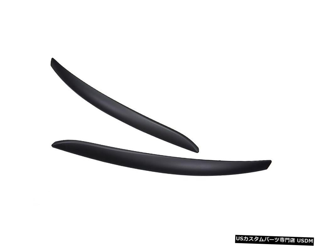 2006-2013 BMW E92 E93 M3 325I 330I 335IタイプBの未塗装ガラス繊維ヘッドライトまぶたまゆ  Unpainted Fiberglass Headlight Eyelids Eyebrows for 2006-2013 BMW E92 E93 M3 325I 330I 335I Type B
