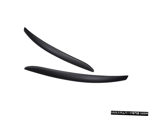 2006-2013 BMW E92 E93 M3 325I 330I 335IタイプBの未塗装ガラス繊維ヘッドライトまぶたまゆ  Unpainted Fiberglass Headlight Eyelids Eyebrows for 2006-2013 BMW E92 E93 M3 325I 330I 335I Type B