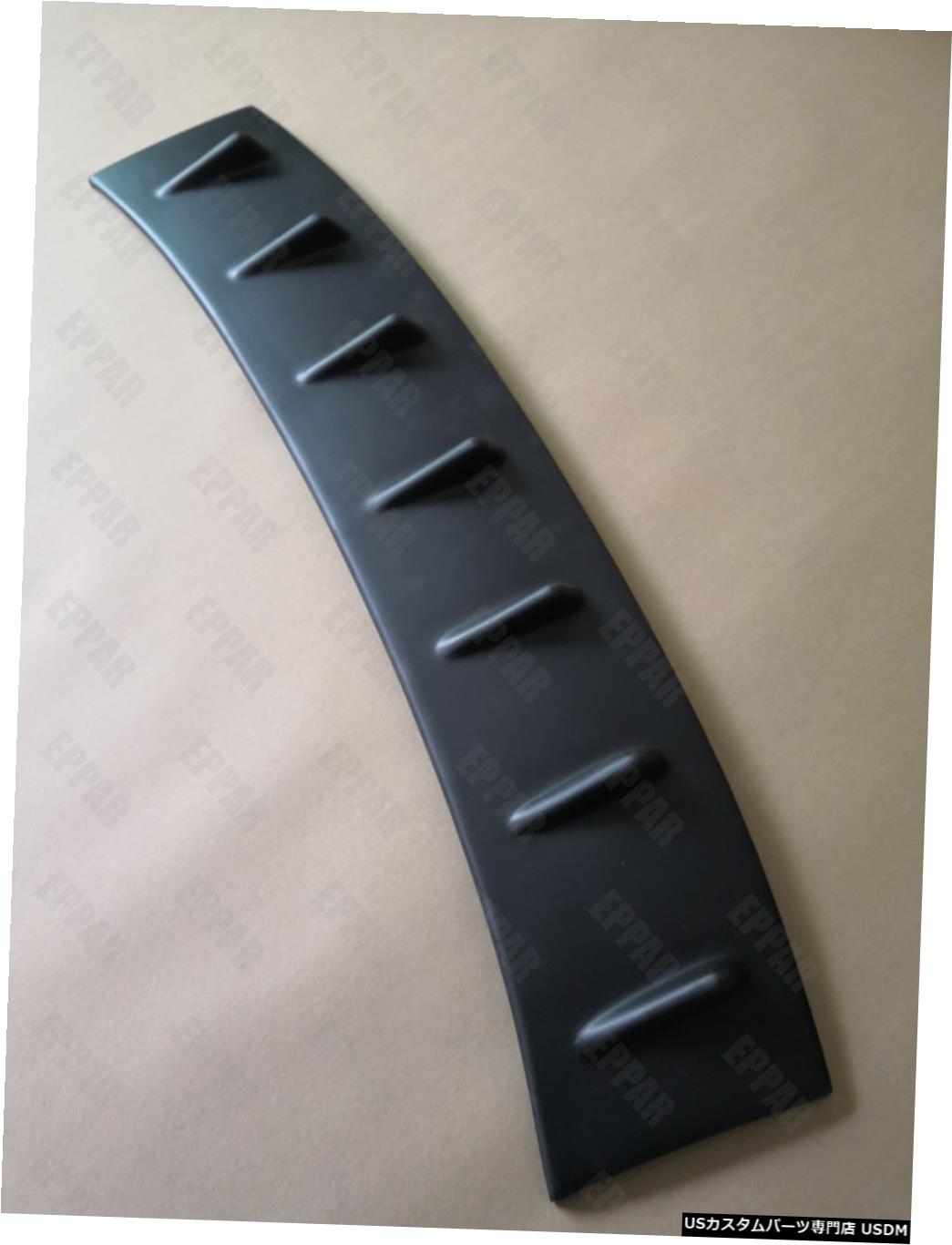 未塗装ルーフスポイラーボルテックスジェネレーター（2002-2007スバルインプレッサWRX STiセダン用）  Unpainted Roof Spoiler Vortex Generator for 2002-2007 Subaru Impreza WRX STi Sedan