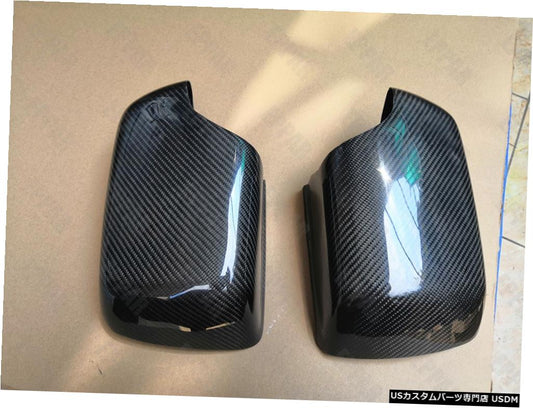 2000-2006 BMW X5 E53 2001 2002 2003 2004 2005用カーボンファイバーオーバーレイサイドミラーカバー  Carbon Fiber Overlay Side Mirror Covers for 2000-2006 BMW X5 E53 2001 2002 2003 2004 2005